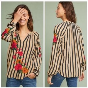 Anthropologie Akemi + Kin Manuela Blouse